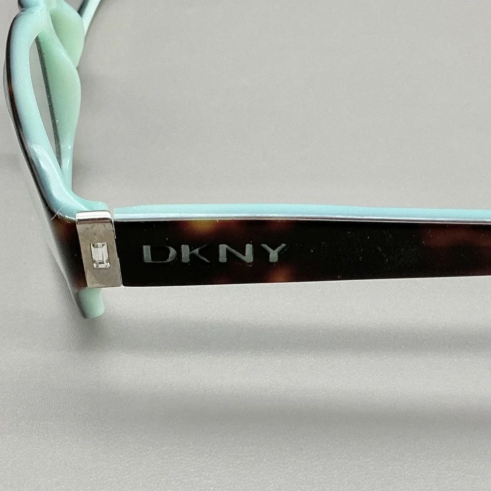 DKNY Womens Eyeglasses Frames DY4565-B 3388 Tortoise Aqua Full Rim 52-17-135